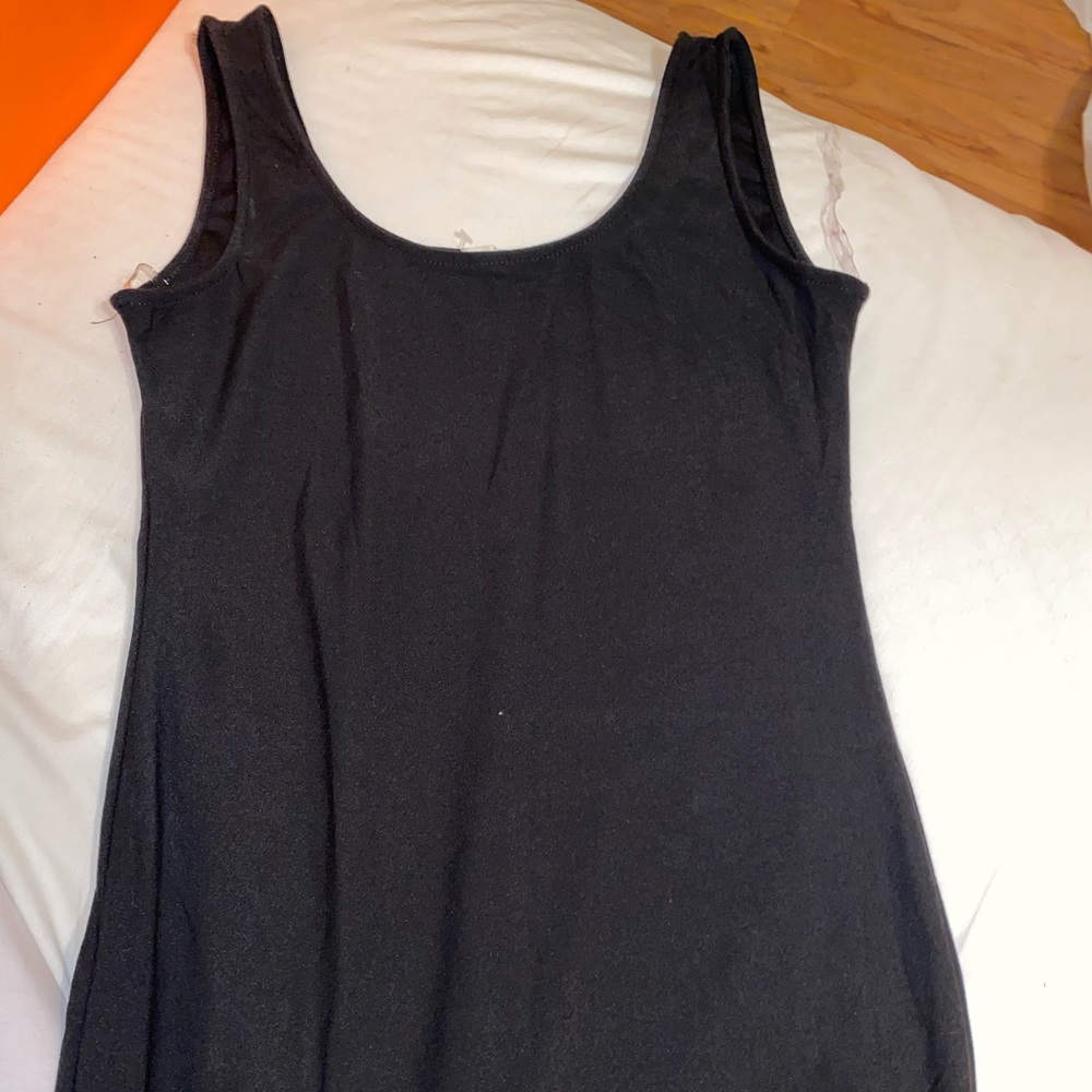 Casual black dress